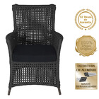 4 |poltronas Igapó Alumínio Micro Pintura Marrom Corda Náutic